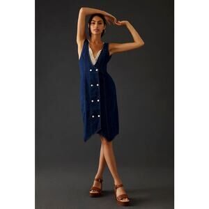 Anthropologie Pilcro Vest Mini Dress - New Size 10 Petite (10P)